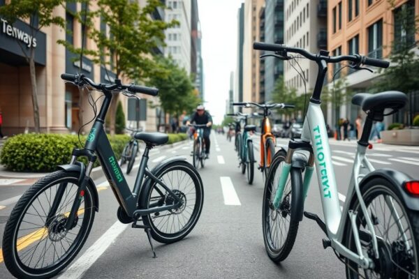 E-bikes in de stad: snelheid, comfort en duurzaamheid combineren